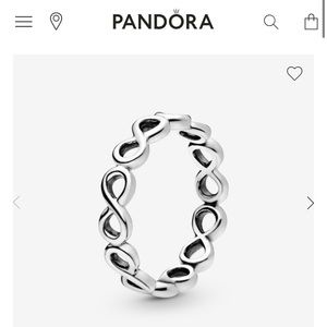 Pandora infinity band ring